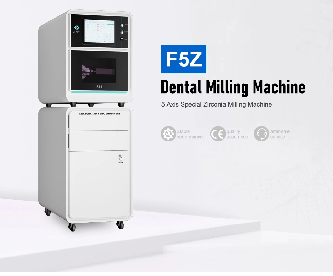 CNC System Dental Lab 5-Axis Dry Dental Milling Machine