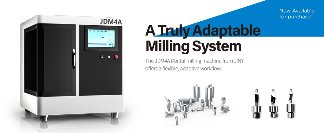Dental 4 Axis Titanium Milling Machine Dental Digital CAD Cam System Lab Equipment