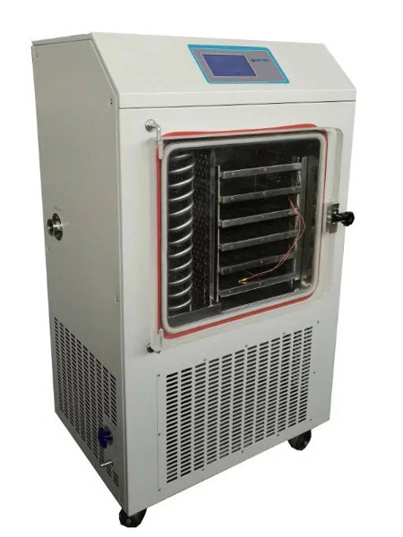 Pilot Automatic Vacuum Freeze Dryer for Food and Medicine 10kg/24h
