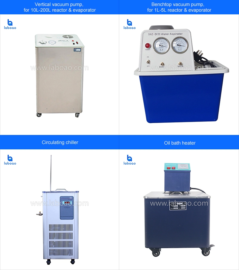 Lab Scale Equipment Single Layer Heater Glass Reactor Manufacturer