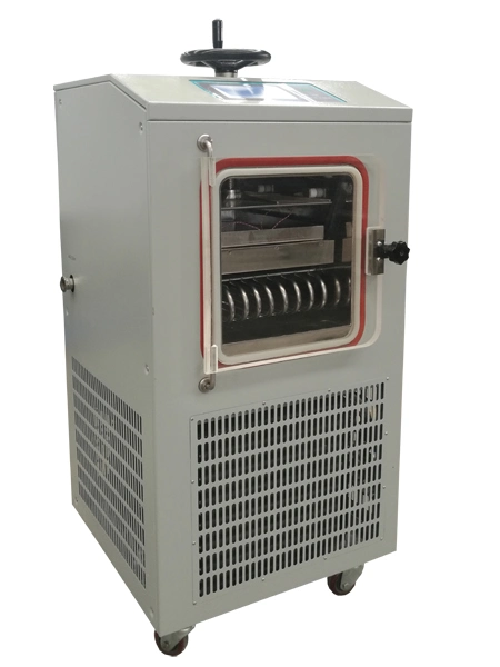 Pilot Automatic Vacuum Freeze Dryer for Food and Medicine 6kg/24h