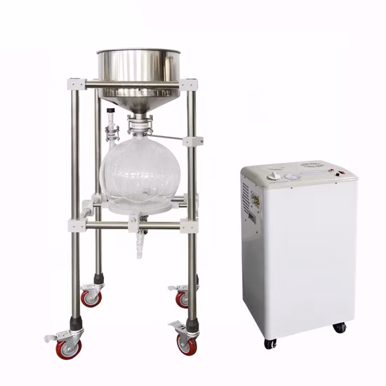 Lab Glass Vacuum Suction Filter with Vacuum Pump