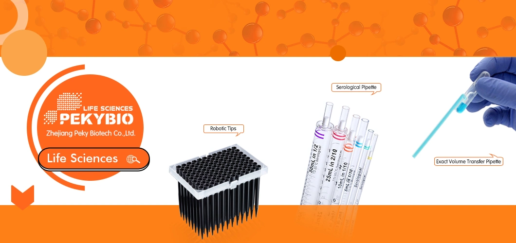 Pekybio Sterile Pes Syringe Filters with 0.45um Pore Size, 33mm Membrane Diameter 100PCS/Pack