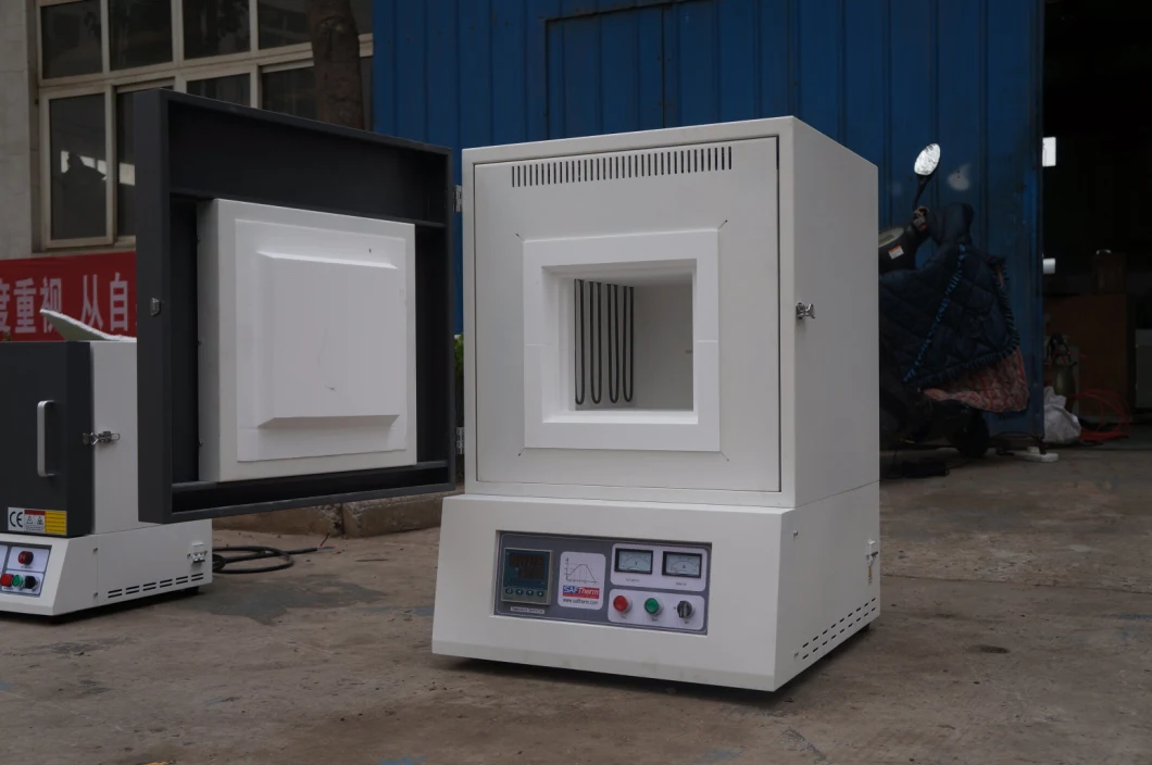 1700c Electric Oven Industrial Laboratory 1200c Heat Treatment Muffle Furnace Price