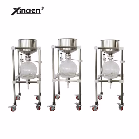 Lab Glass Vacuum Suction Filter with Vacuum Pump