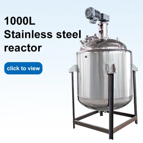 1000L Customizable Chemical Hydrothermal Mixing Reactor